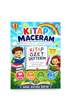 Kitap Özet Defterim - Kitap Maceram Çok Renkli Kitap Özet Defterim - Kitap Maceram Çok Renkli