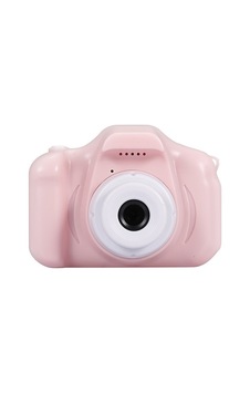 X2 Çocuklar İçin 32gb Hafıza Kartlı Renkli Ekranlı Mini Fotoğraf Makinesi - Pembe