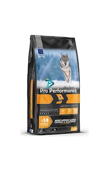 Pro Performance Tavuklu Ve Yaban Mersinli Orta Ve Büyük Irk Yetişkin Köpek Maması 12 Kg 124-10023.06 Pro Performance Tavuklu Ve Yaban Mersinli Orta Ve Büyük Irk Yetişkin Köpek Maması 12 Kg 124-10023.06
