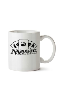 The Gathering Logo Carta Magic İki Tarafı Baskılı Kupa Bardak Çok Renkli The Gathering Logo Carta Magic İki Tarafı Baskılı Kupa Bardak Çok Renkli