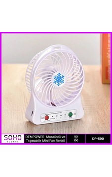 Jenerik Masaüstü Taşınabilir 3 Kademeli Fan Jenerik Masaüstü Taşınabilir 3 Kademeli Fan
