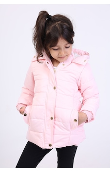 Toontoy Kids Toontoy Kız Çocuk Su İtici Kapüşonlu Fermuar Ve Çıtçıt Kapamalı Cepli Mont - İçi Suni Kürklü Pembe Toontoy Kids Toontoy Kız Çocuk Su İtici Kapüşonlu Fermuar Ve Çıtçıt Kapamalı Cepli Mont - İçi Suni Kürklü Pembe