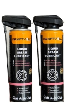 Kraftvoll Suya Karşı Güçlü Kalıcı Sıvı Gres Yeni Kafa Aktivatörlü 2 Li Set 300 ML Kraftvoll Suya Karşı Güçlü Kalıcı Sıvı Gres Yeni Kafa Aktivatörlü 2 Li Set 300 ML