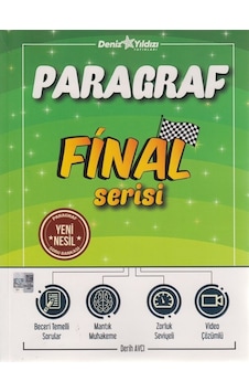 8. Sınıf Paragraf Final Serisi Deniz Yıldızı Yayınları 8. Sınıf Paragraf Final Serisi Deniz Yıldızı Yayınları