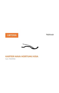 Karter Hava Hortumu Kısa Fıat Tpx-slx 7691449 Karter Hava Hortumu Kısa Fıat Tpx-slx 7691449