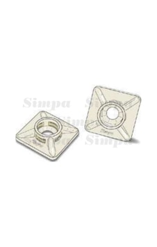 Simpa Sp-ykb-1 Yapışkanlı Kroşe,19x19 Beyaz, 500 Adet Simpa Sp-ykb-1 Yapışkanlı Kroşe,19x19 Beyaz, 500 Adet