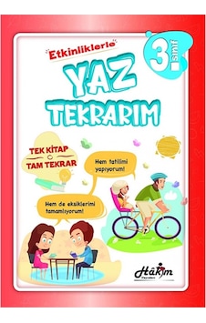 3. Sınıf Yaz Tatil Kitabı Yaz Tekrarım 3. Sınıf Yaz Tatil Kitabı Yaz Tekrarım