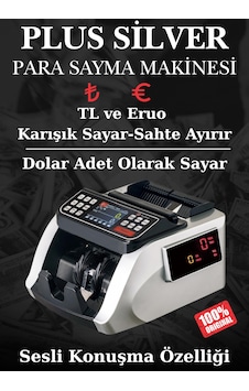 Plus Silver Para Sayma Makinesi