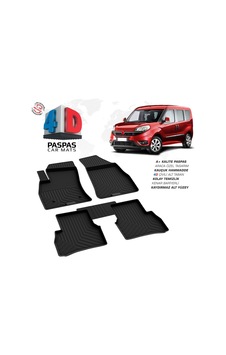 Fiat Doblo 4d Araca Özel Havuzlu Kauçuk Paspas 2010 Ve Üzeri