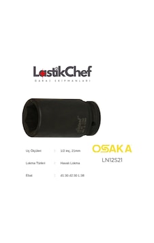 Osaka 21 Mm 1/2'' Lokma Osaka 21 Mm 1/2'' Lokma