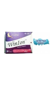 Winion Hijyenik Ped Gece 8'li Winion Hijyenik Ped Gece 8'li