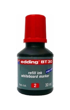 Edding Kırmızı Tahta Kalem Mürekkebi 30Ml E-Bt30 Edding Kırmızı Tahta Kalem Mürekkebi 30Ml E-Bt30