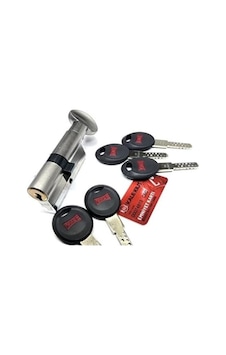 Tüpten Şifreli Mandal Topuzlu Silindir 68mm 26 Ve 10 Ve 32 5 Anahtarlı Sarı Blisterli Tüpten Şifreli Mandal Topuzlu Silindir 68mm 26 Ve 10 Ve 32 5 Anahtarlı Sarı Blisterli