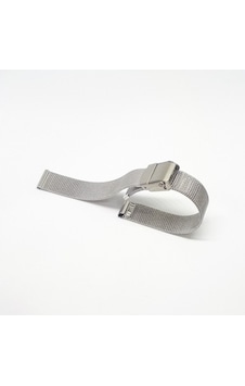10Mm Beyaz Renk Hasır Ince Örgü Çelik Kaplama Metal Saat Kordonu 10Mm Beyaz Renk Hasır Ince Örgü Çelik Kaplama Metal Saat Kordonu