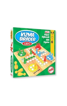 Ludo Ahşap Kızma Birader Oyunu