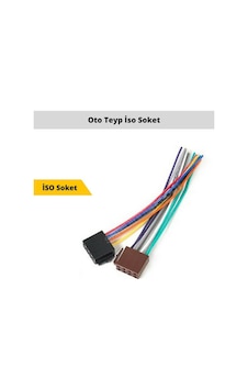 Oto Teyp Hoparlör Soketi Iso Soket Oto Teyp Hoparlör Soketi Iso Soket