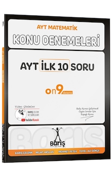 Barış Yayınları Ayt İlk 10 Soru Konu Denemeleri Barış Yayınları Ayt İlk 10 Soru Konu Denemeleri