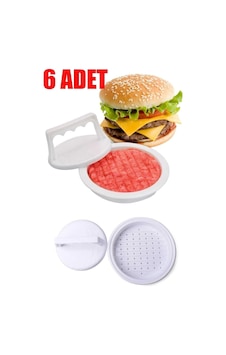 Hamburger Press Ve Köfte Kalıbı 6 Adet Hamburger Köfte Şekillendirici Hamburger Yapma Aparat Diğer Hamburger Press Ve Köfte Kalıbı 6 Adet Hamburger Köfte Şekillendirici Hamburger Yapma Aparat Diğer