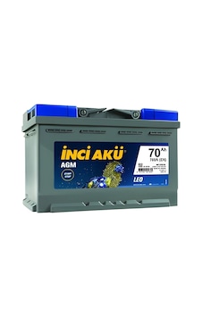 İnci Leo Agm Start-stop 12v 70 Ah 760a En Akü