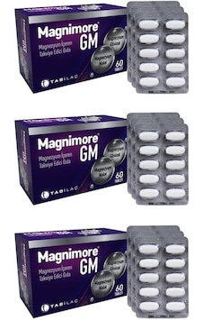 Magnimore Gm 60 Tablet 3 Adet Magnimore Gm 60 Tablet 3 Adet