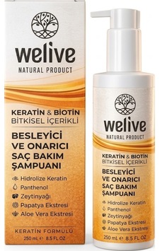 Keratin & Biotin Şampuan 250 Ml Tüm Saç Tipleri Keratin & Biotin Şampuan 250 Ml Tüm Saç Tipleri