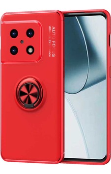 One Plus 10 Pro Kılıf Zore Ravel Silikon Kapak Kırmızı