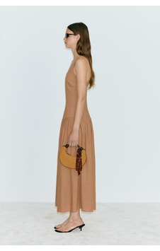 Suud Collection Taba Rope Düğüm Detayli Süet Çanta Suud Collection Taba Rope Düğüm Detayli Süet Çanta
