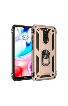 Xiaomi Redmi 8 Kılıf Zore Vega Kapak Gold Xiaomi Redmi 8 Kılıf Zore Vega Kapak Gold