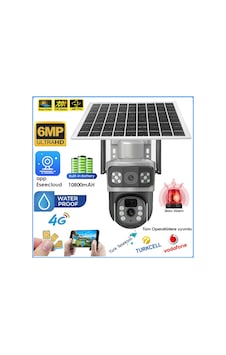 Blic Blm-64 6mp 4k 4g Sim Kartlı Güneş Panel Dual Lens Solar 10800mah Alarmlı Mikrofon 360 Ptz Güvenlik Kamera Blic Blm-64 6mp 4k 4g Sim Kartlı Güneş Panel Dual Lens Solar 10800mah Alarmlı Mikrofon 360 Ptz Güvenlik Kamera