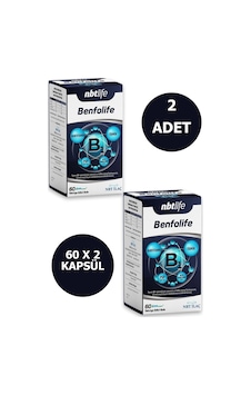 Benfolife 60 Kapsül X 2 Adet Benfolife 60 Kapsül X 2 Adet