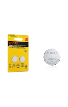 Kodak Kodak Cr2016 3v Lithium Pil 2'li Kodak Kodak Cr2016 3v Lithium Pil 2'li