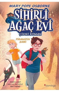 Sihirli Ağaç Evi Piramidin Sırrı - Çizgi Roman 3 - Mary Pope Osborne - Domingo Yayınevi