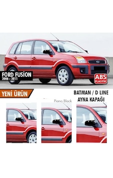 Ford Fusion (2006 - 2011) Batman Yarasa Ayna Kapağı (parlak Siyah)