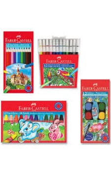 Faber Castell Faber Castel 4 Lü Boya Seti Faber Castell Faber Castel 4 Lü Boya Seti