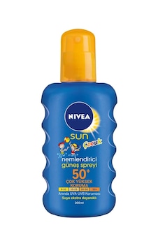 Nivea Sun Çocuk Renkli Nemlendirici Gkf 50+ Güneş Spreyi 200 ML Nivea Sun Çocuk Renkli Nemlendirici Gkf 50+ Güneş Spreyi 200 ML