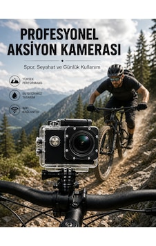 Profesyonel Video Çekimleri İçin 1080p Full Hd Aksiyon Kamerası 83628077