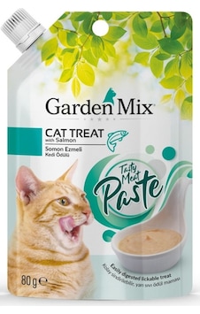 Garden Mix Somon Ezmeli Kedi Ödülü 80 Gr Garden Mix Somon Ezmeli Kedi Ödülü 80 Gr