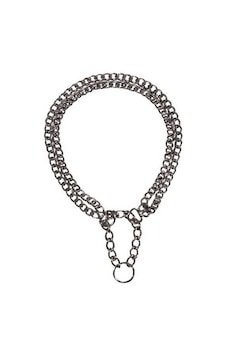 Trixie Köpek 2 Sıra Zincir Tasma 50 CM/2.5 MM Gri Trixie Köpek 2 Sıra Zincir Tasma 50 CM/2.5 MM Gri