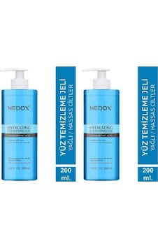 Nedox Yağlı ve Akneye Eğilim Gösteren Ciltler için Yüz Temizleme Jeli 2 x 200 ML