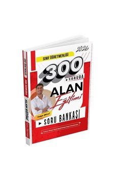 Dizgi Kitap 2026 Öabt Sınıf Öğretmenliği 300 Soruda Alan Eğitimi Soru Bankası - Tolga Belli Dizgi Kitap Yayınları