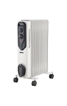 11 Dilimli Yağlı Radyatör Soba - Isıtıcı Turbo Isıtma 3-kademe Isı Ayarlı Termostat 1000-1500-2500w Sfh-6938 5250