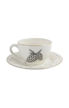 Porland Forest Tabaklı Çay Fincanı 215Cc 04Lfh000460 Porland Forest Tabaklı Çay Fincanı 215Cc 04Lfh000460
