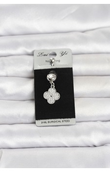 316l Cerrahi Çelik Sallantılı Yonca Model Göbek Piercing Sarı 316l Cerrahi Çelik Sallantılı Yonca Model Göbek Piercing Sarı