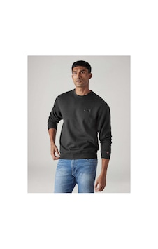 Levi's Relaxed Erkek Bisiklet Yaka Logolu Siyah Sweatshirt - A8398-0098 Levi's Relaxed Erkek Bisiklet Yaka Logolu Siyah Sweatshirt - A8398-0098