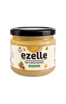 Ezelle Yer Fıstığı Ezmesi Şekersiz 300 Gr.
