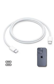 Jasmine Glow Apple 15/15 Pro Type-c To Type-c Hasır Örgü Hızlı Şarj Kablosu 1m Çok Renkli