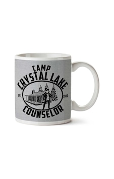 Camp Crystal Lake Counselor İki Tarafı Baskılı Kupa Bardak Camp Crystal Lake Counselor İki Tarafı Baskılı Kupa Bardak