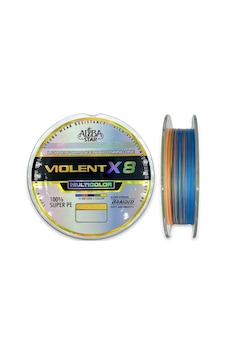 Albastar Violent 8x Pe Olta Misinası Multıcolor - 0.21mm - 300mt - 19.60kg Albastar Violent 8x Pe Olta Misinası Multıcolor - 0.21mm - 300mt - 19.60kg