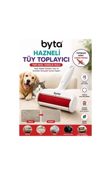 Hazneli Tüy Toplayıcı Rulo Kedi Köpek Tüy Temizleyici Yeniden Kullanılabilir Tüy Toplama Aparatı