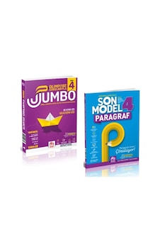 Model Eğitim Yayınları 4. Sınıf Olimpiyat Sorularıyla Jumbo + Son Model Paragraf Soru Bankası 2 Kitap Model Eğitim Yayınları 4. Sınıf Olimpiyat Sorularıyla Jumbo + Son Model Paragraf Soru Bankası 2 Kitap